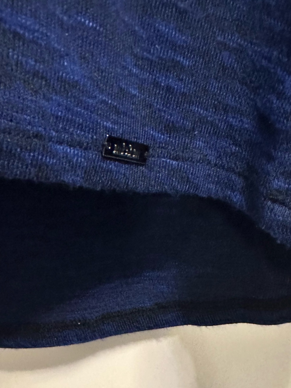 MBLM Tess Helliday 3X Sleeveless Royal Blue / Black Neck Metal Hooks Tank Top - Picture 6 of 11